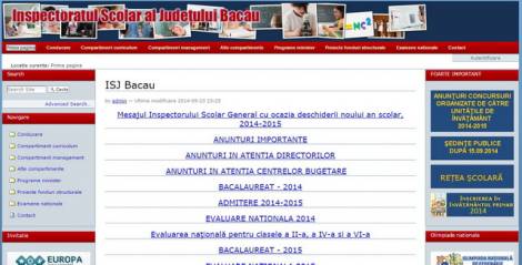 GREU CU INTERNETUL / Site-urile inspectoratelor școlare din Moldova actualizate din an în paşte, ZCH NEWS - sursa ta de informații