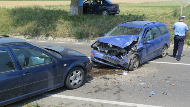 Accident spectaculos în Turturești &#8211; Mașinile implicate (GALERIE FOTO), ZCH NEWS - sursa ta de informații