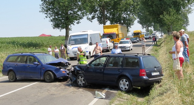 Accident spectaculos în Turturești &#8211; Mașinile implicate (GALERIE FOTO), ZCH NEWS - sursa ta de informații