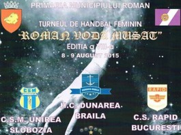 Puternic turneu de handbal feminin la Roman!