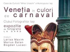 IAŞI: „Veneţia în culori de carnaval”