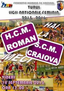 HCM Roman &#8211; SCM Craiova (18.09; 17:00) PROGRAM CLASAMENT, ZCH NEWS - sursa ta de informații