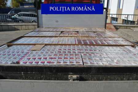 100.000 de ţigări de contrabandă ascunse într-o autoutilitară, ZCH NEWS - sursa ta de informații