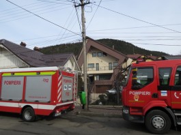 Incendiu în curtea vilei lui Mararu