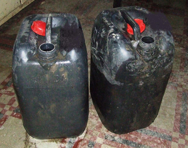 Proprietar de VW, prins cu gazolină de furat