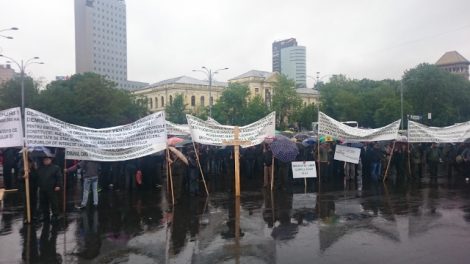 Nemțeni la protestul silvicultorilor din Piața Victoriei, ZCH NEWS - sursa ta de informații