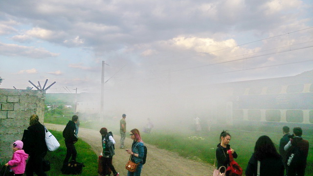 Incendiu de locomotivă, de la sistemul de frânare
