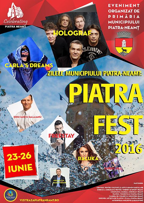 Primăria vă invită la Piatra Fest &#8211; Programul oficial
