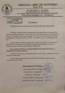 RADICALISM SINDICAL Examene boicotate în Bacău, Iaşi şi Suceava, ZCH NEWS - sursa ta de informații