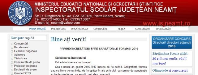 ISJ Neamț și-a schimbat ”blana”, ZCH NEWS - sursa ta de informații
