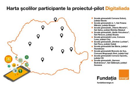 Fundaţia Orange porneşte Digitaliada în 10 şcoli, ZCH NEWS - sursa ta de informații