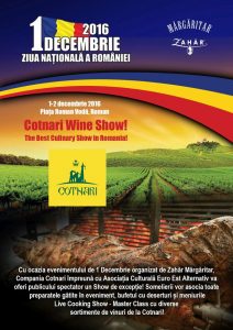 &#8222;Festival Culinar Arhaic Românesc“ cu ocazia Zilei Naționale a României, ZCH NEWS - sursa ta de informații
