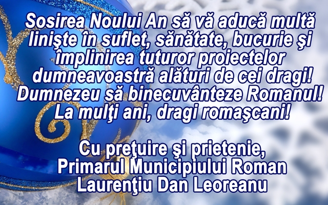 Ultimul mesaj de primar al lui Laurențiu Leoreanu, ZCH NEWS - sursa ta de informații