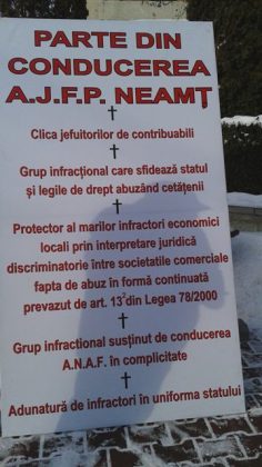 ACTUALIZARE Protest împotriva Finanțelor Publice la Piatra Neamț, ZCH NEWS - sursa ta de informații
