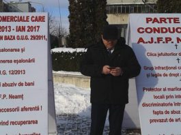 ACTUALIZARE Protest împotriva Finanțelor Publice la Piatra Neamț