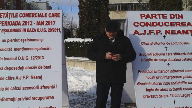 ACTUALIZARE Protest împotriva Finanțelor Publice la Piatra Neamț, ZCH NEWS - sursa ta de informații