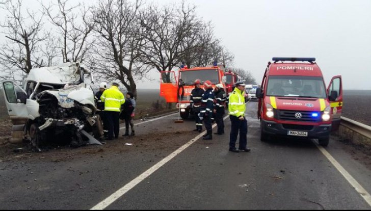 Plan roşu de intervenţie – Accident cu 10 victime la Borca