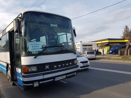 FOTO Tamponare cu două mașini și un autobuz, ZCH NEWS - sursa ta de informații