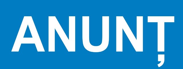 ANUNȚ DE LICITAȚIE