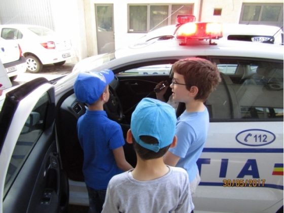 Copii în vizită la Poliție și la Jandarmerie, ZCH NEWS - sursa ta de informații