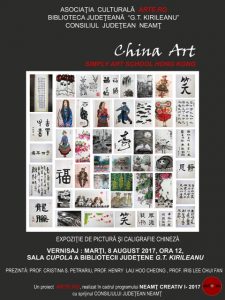 Lucrări de artă din China la Piatra Neamț, ZCH NEWS - sursa ta de informații