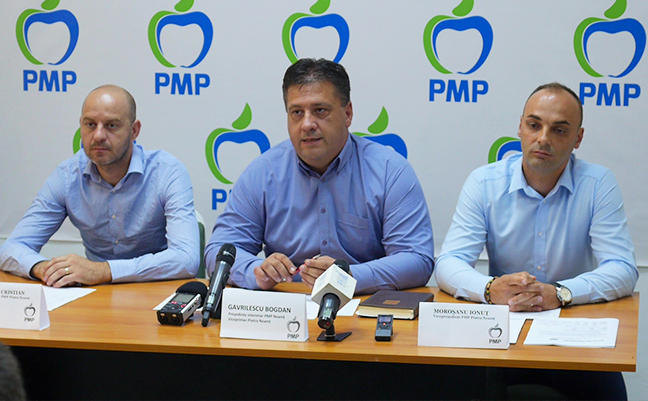 PMP Piatra Neamț spune că lucrează în oraș