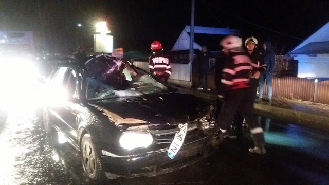 FOTO Accident cu două victime la Vînători, ZCH NEWS - sursa ta de informații