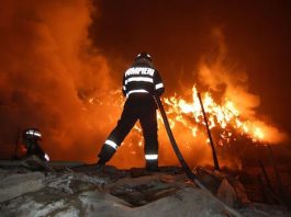 Revelion de piroman: a incendiat 18 tone de furaje