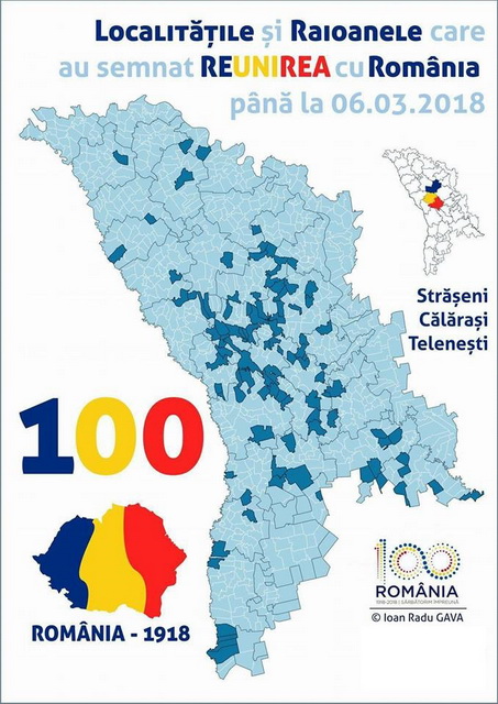 100 de primari unioniști din Basarabia își dau mâna sâmbătă la Iași, ZCH NEWS - sursa ta de informații