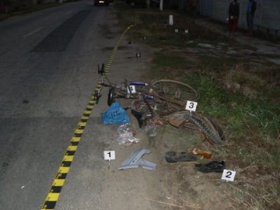 Biciclist turmentat și &#8222;invizibil&#8221; lovit de o mașină, ZCH NEWS - sursa ta de informații