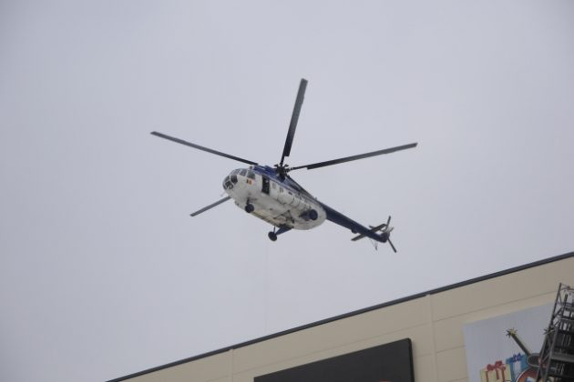 EXERCIȚIU Salvare cu elicopterul la Shopping City, ZCH NEWS - sursa ta de informații
