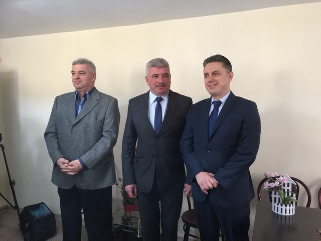 Deputatul PNL Mugur Cozmanciuc și-a deschis birou parlamentar în comuna Trifești