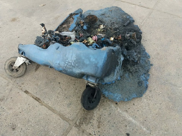 Târgu-Neamţ: Containere incendiate din neglijenţă, ZCH NEWS - sursa ta de informații