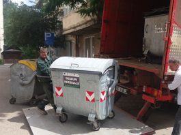 Rossal zona 3 Târgu-Neamţ: Amplă acţiune de dezinfecţie a platformelor de gunoi şi de înlocuire a containerelor
