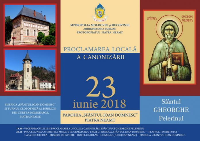 afis sf gheorghe pelerinul