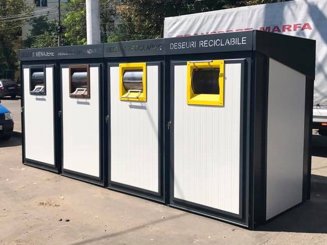 Premieră la Târgu-Neamţ: Platforme supraterane pentru colectarea gunoiului menajer, ZCH NEWS - sursa ta de informații