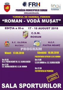 HANDBAL Turneul &#8222;Roman-Vodă Muşat&#8221; în format restrâns, ZCH NEWS - sursa ta de informații
