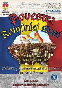 Povestea României Mari, pe 9 septembrie, la Piatra Neamț, ZCH NEWS - sursa ta de informații