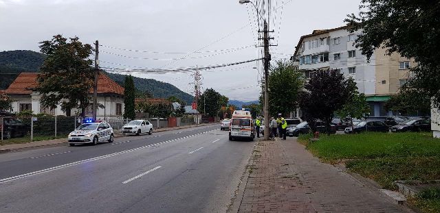 Accident la Piatra Neamț, biciclist lovit de un SUV. Foto, ZCH NEWS - sursa ta de informații