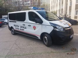Dubă și pentru Poliția Locală Piatra Neamț