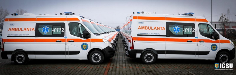 56 de ambulanţe noi în Regiunea Nord-Est, ZCH NEWS - sursa ta de informații