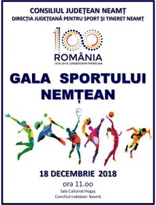 Gala Sportului Nemţean (18.12; 11:00), ZCH NEWS - sursa ta de informații