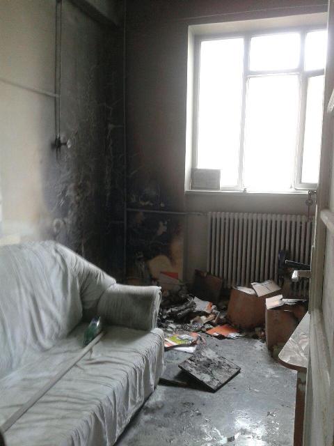 Incendiu la Spitalul Județean, pompierii au stat la barieră :), ZCH NEWS - sursa ta de informații