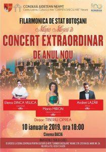 Filarmonica de Stat Botoşani, concert de Anul Nou la Piatra Neamţ, ZCH NEWS - sursa ta de informații