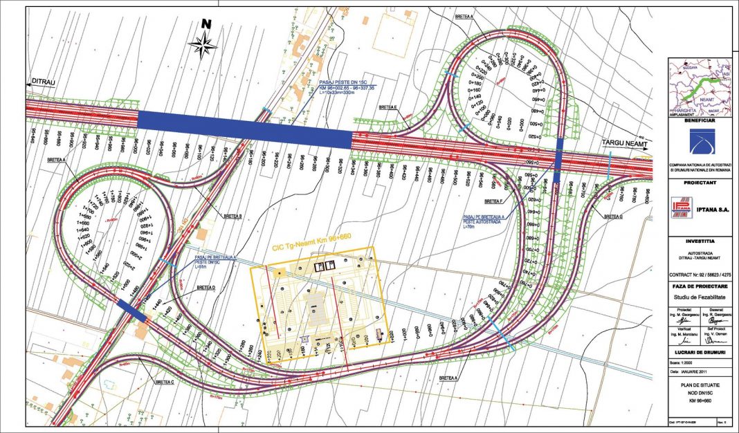 Noutăți de pe frontul autostrăzii Târgu Neamț – Târgu Mureș: se fac hârtii