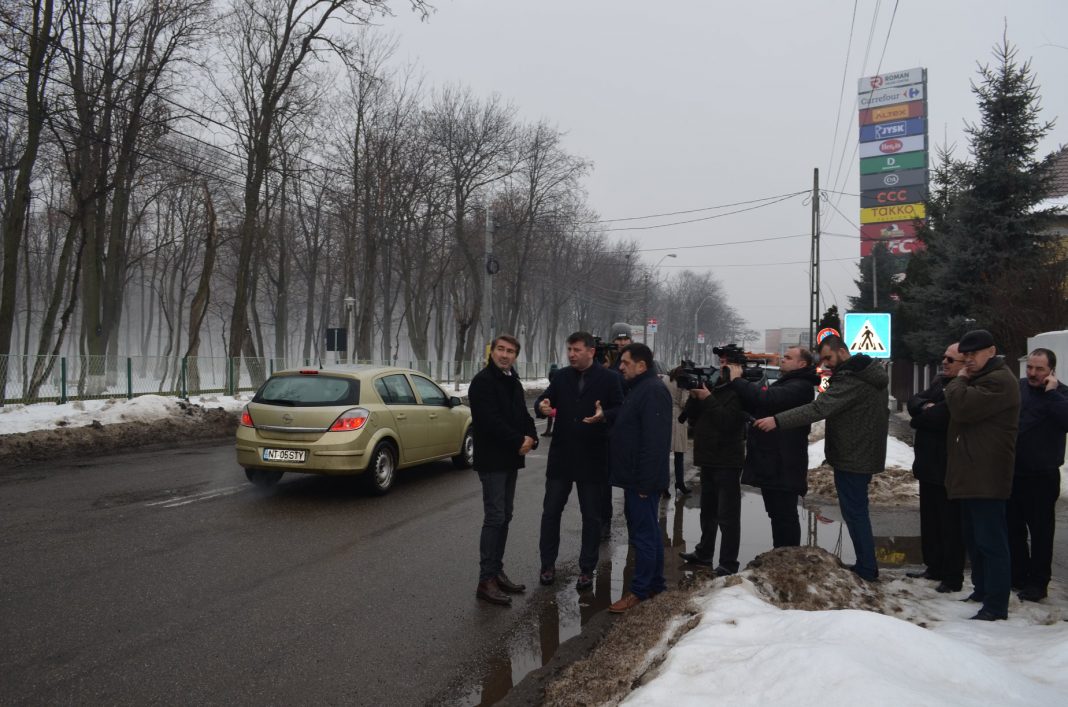 Primarul Micu – discuții cu conducerea CJ Neamț pentru modernizarea unei străzi din Roman