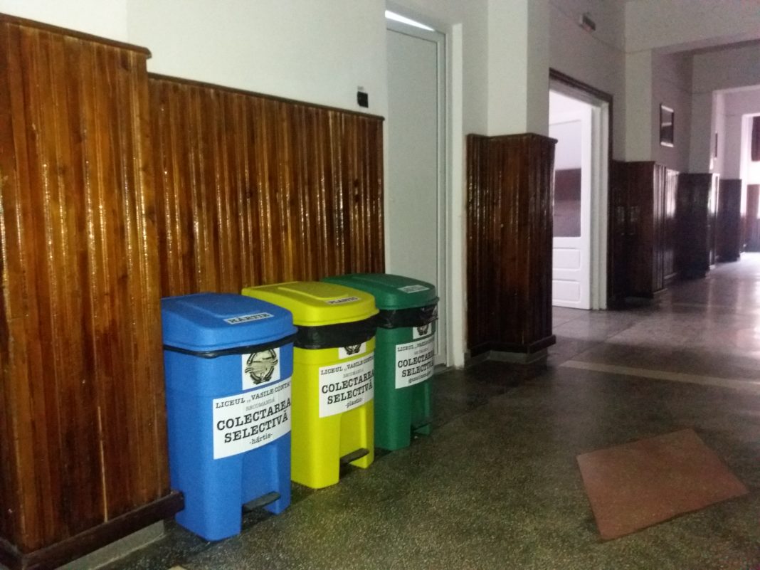 Model pentru colectarea selectivă în şcolile din Târgu Neamţ