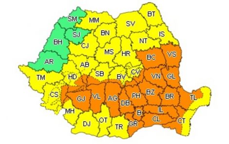Cod galben și portocaliu de ploi abundente și vijelii în Moldova*Actualizare, ZCH NEWS - sursa ta de informații