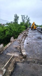 FOTO Se lucrează la podul de la Preluca (din nou), ZCH NEWS - sursa ta de informații