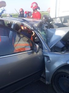 FOTO Accident grav pe E85 la Horia. Victima va fi transferată la Neurochirurgie Iași, ZCH NEWS - sursa ta de informații